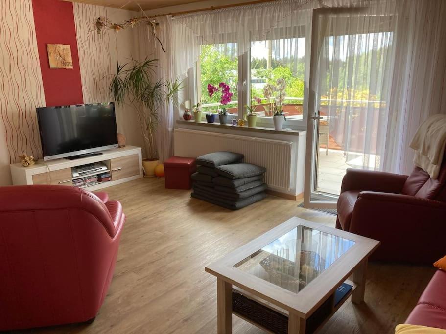 Ferienwohnung Zur Geigenbachtalsperre Poppengrun 外观 照片